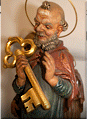 Orologio Astronomico di Praga - Apostolo Pietro