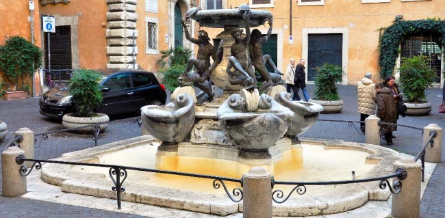 Ghetto Ebraico di Roma - Piazza Mattei - Fontana delle Tartarughe