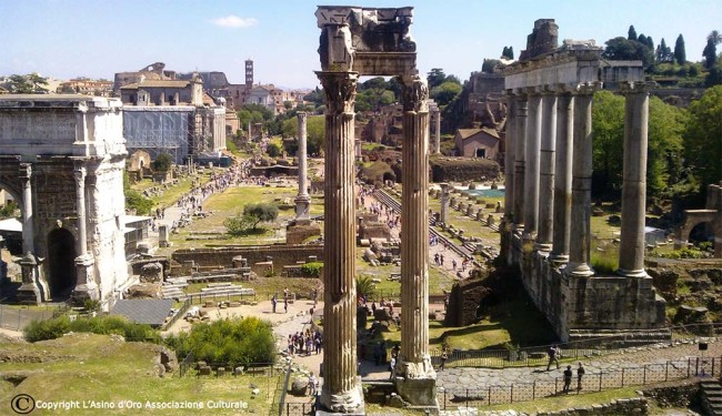 Posti Romantici Roma - Panorama Campidoglio - Foro Romano