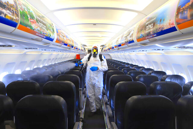 Coronavirus e viaggi in aereo